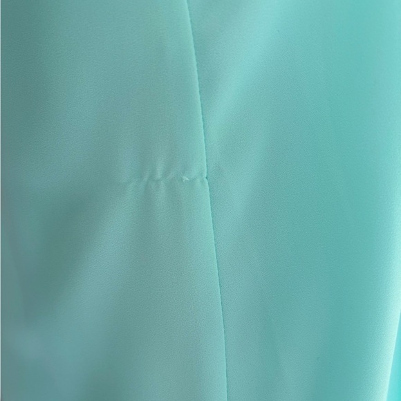 Elegant Mint Green Sleeveless Dress - Picture 8 of 9